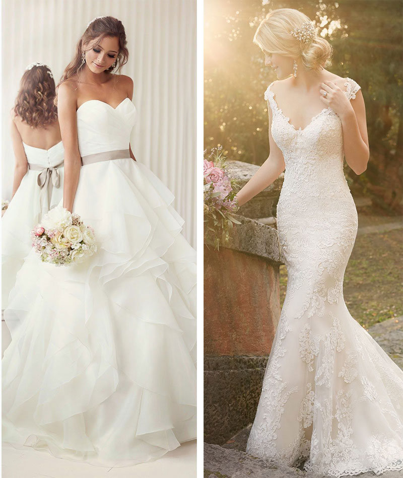 زیباترین لباس عروس را انتخاب کنید